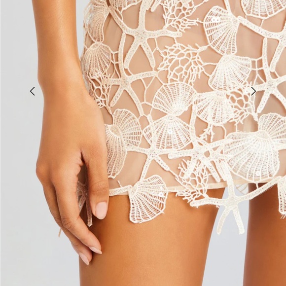 Jaala Sequin Dress Retrofete Size XS. Shell pattern! - Picture 3 of 8